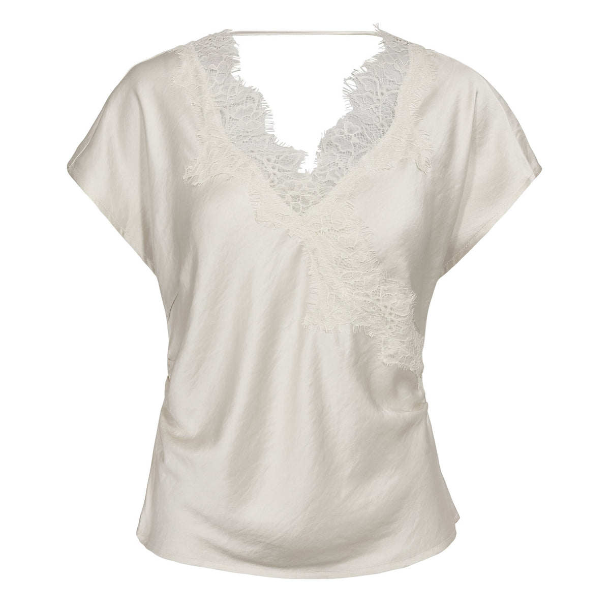 IdunCC Lace SS Blouse