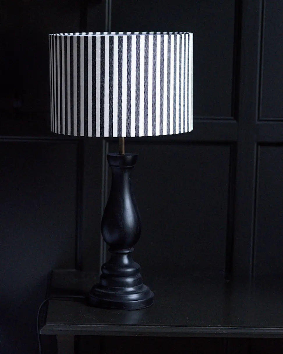 Lampskärm Cylinder Randig