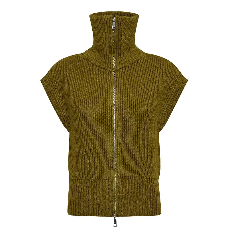 RowCC Zip Knit Vest