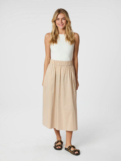 Yara Poplin Skirt