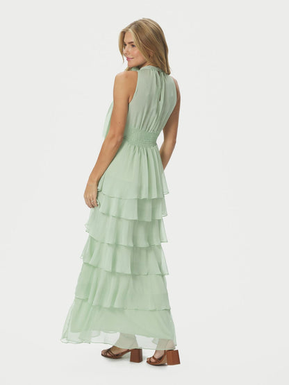 Marli Solid Chiffon Dress