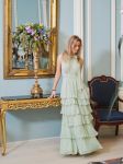 Marli Solid Chiffon Dress