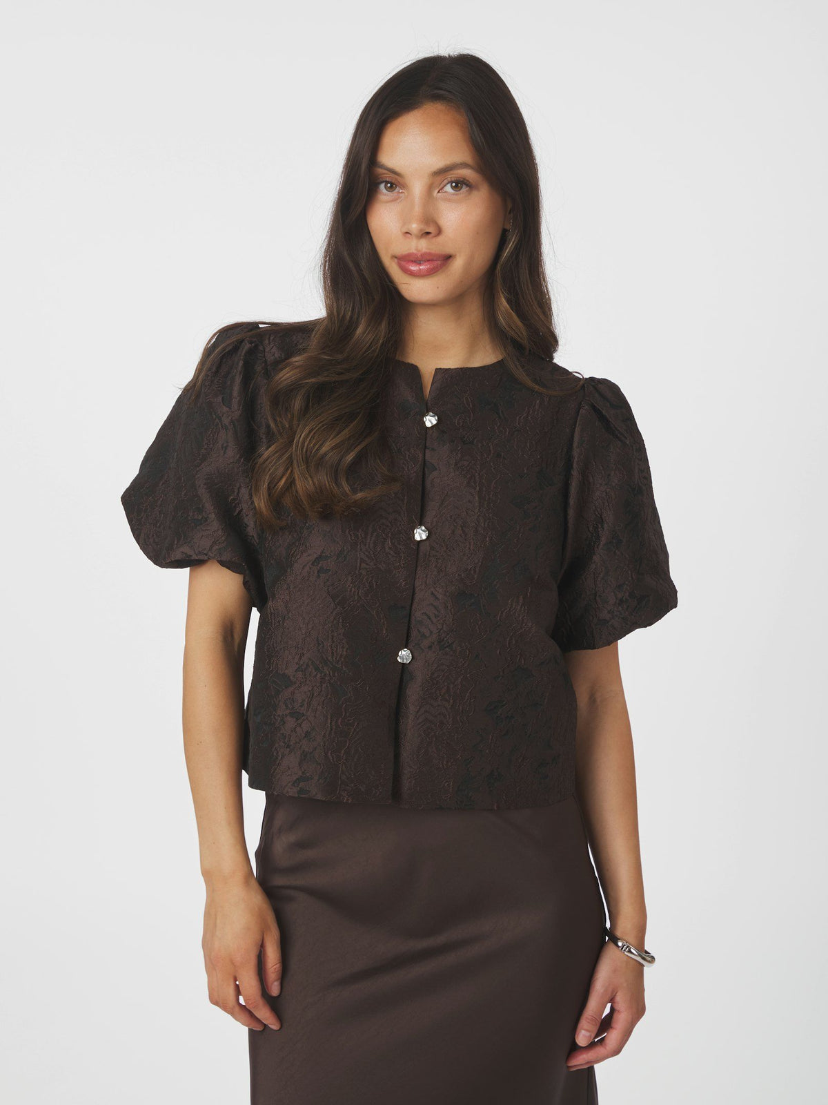 Aisa brocade blouse