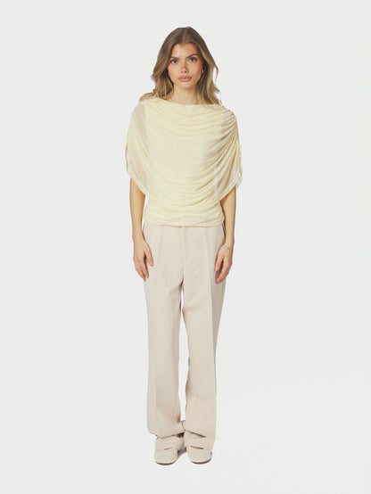 Cottuna Drapy Mesh Top