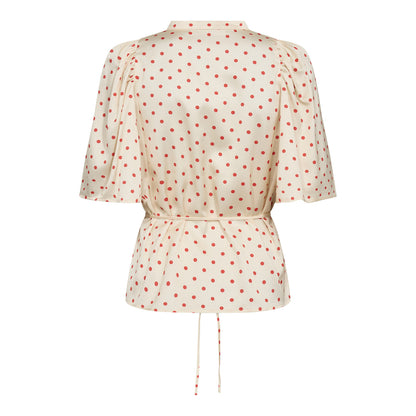 CambriaCC Dot SS Blouse