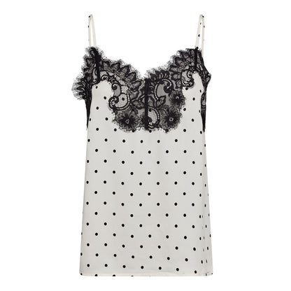 AmeliCC Dot Lace Singlet