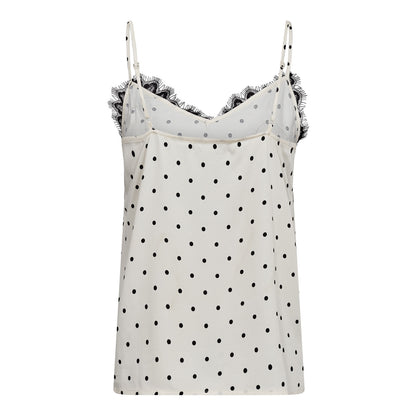 AmeliCC Dot Lace Singlet