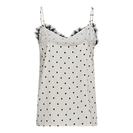 AmeliCC Dot Lace Singlet