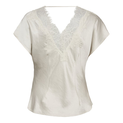 IdunCC Lace SS Blouse