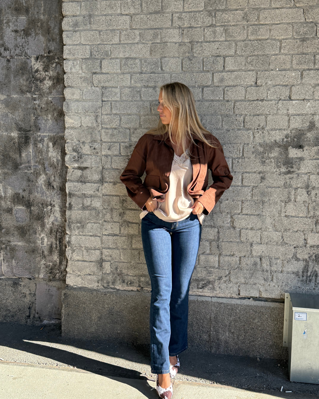 Paula Short Suede Jacket