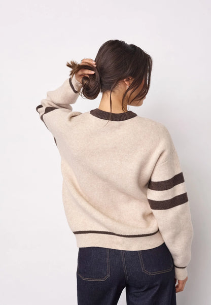 RowCC Coco Logo Knit - Creme