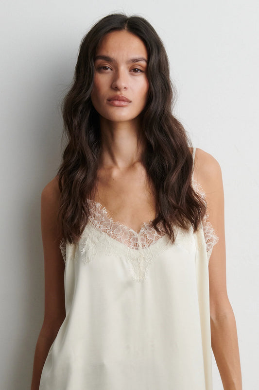 Lacia Contrast Strap Top