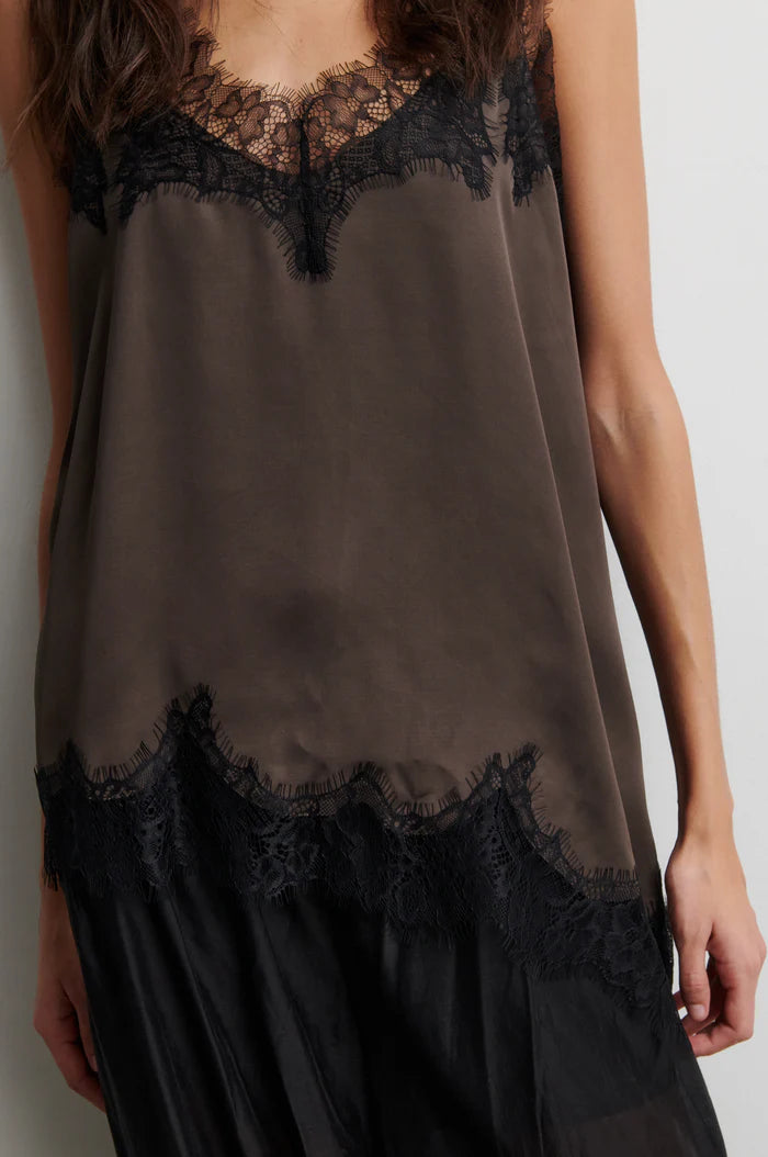 Lacia Contrast Strap Top
