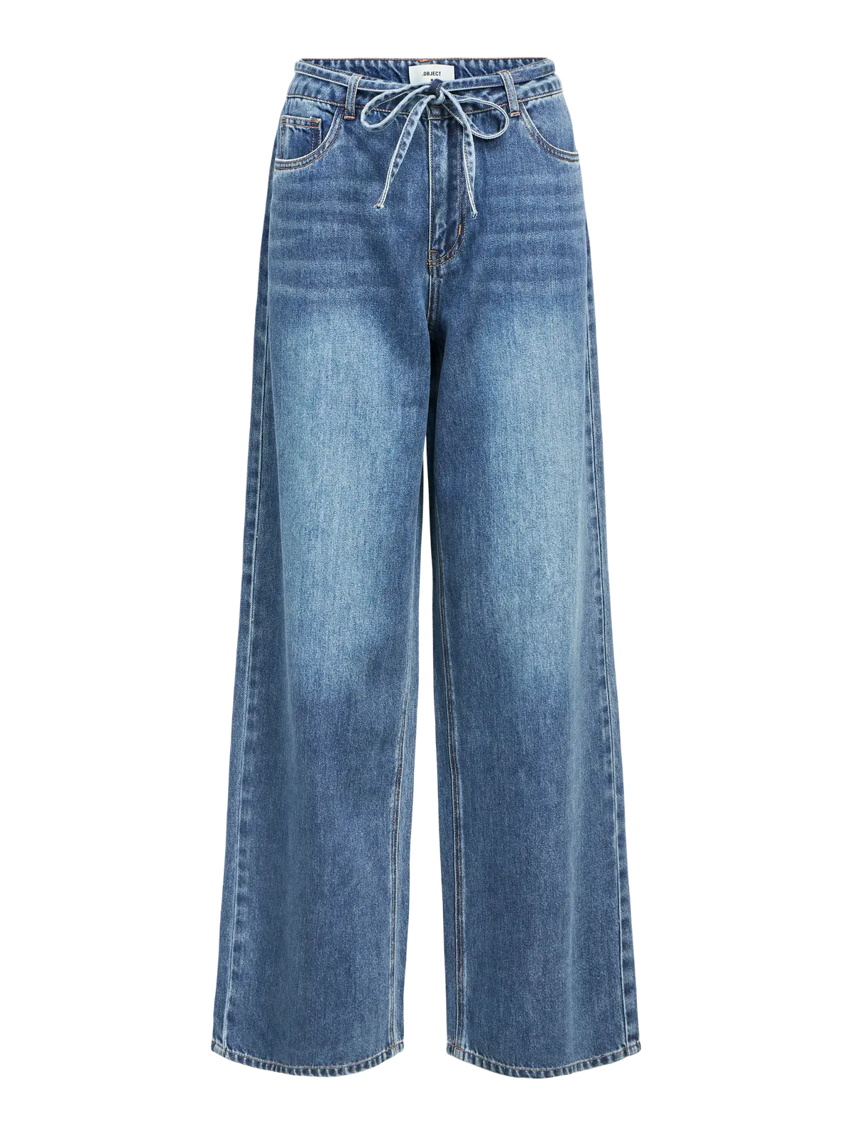 OBJROSIE MW WIDE JEANS