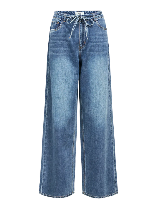 OBJROSIE MW WIDE JEANS
