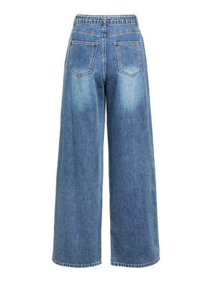 OBJROSIE MW WIDE JEANS