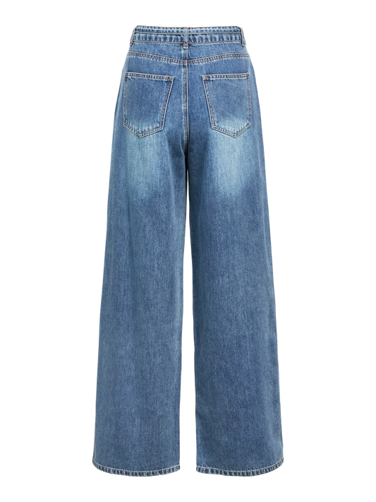 OBJROSIE MW WIDE JEANS