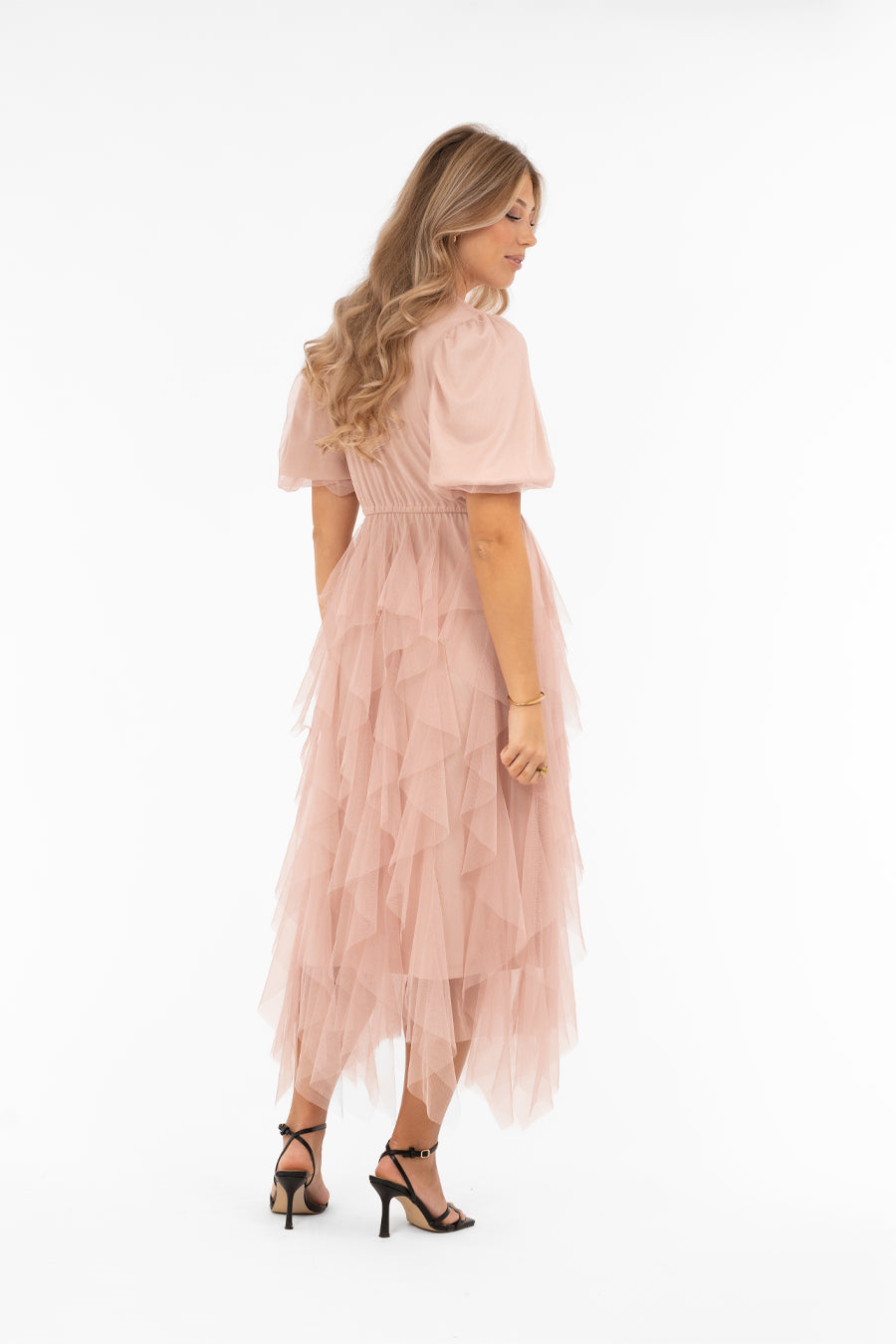 Clara Tulle Dress Powder Pink