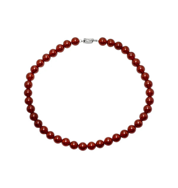 Elsa necklace red