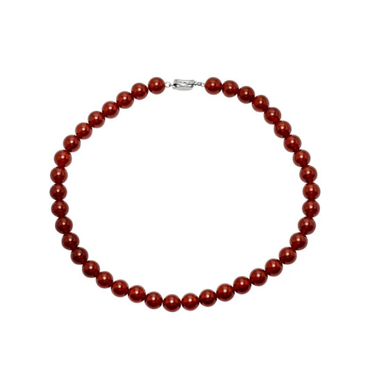 Elsa necklace red