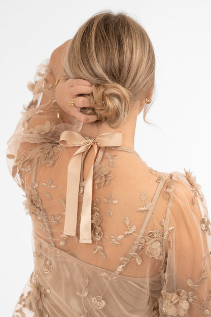Florence Blouse Antique Gold