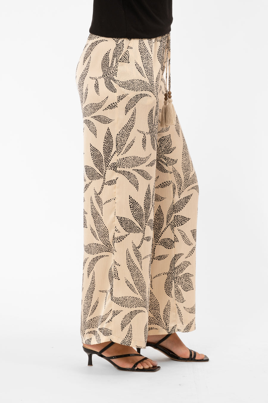 Lush Pants Champagne/Black