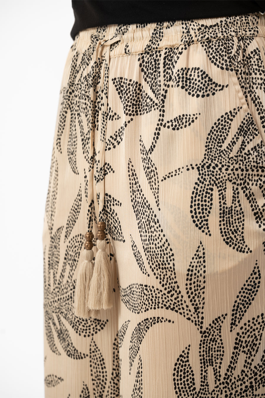 Lush Pants Champagne/Black