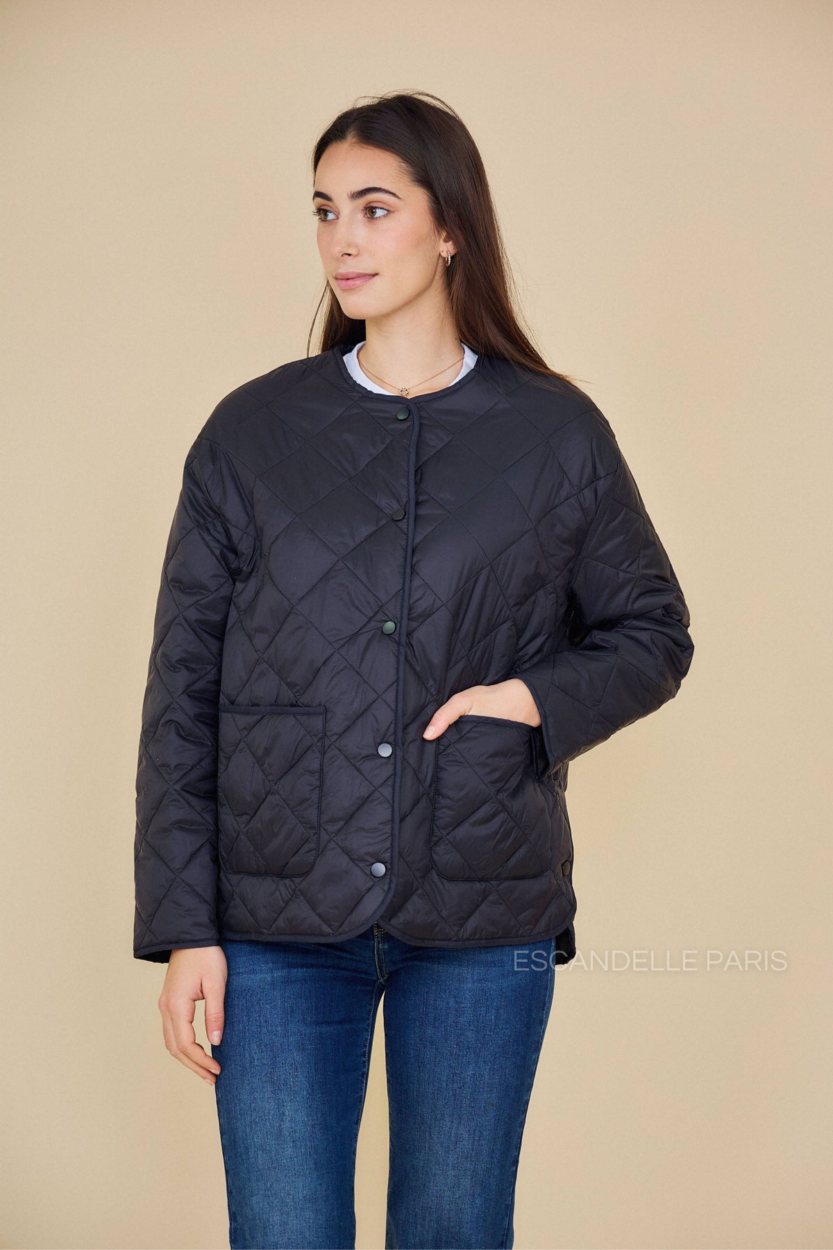Lovis Short Quilted Jacket