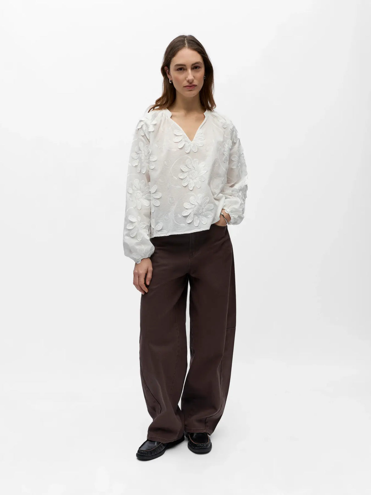 OBJMAYA MYA L/S LO TOP