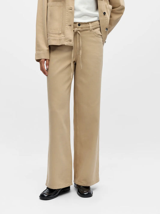 OBJROSIE MW WIDE JEANS