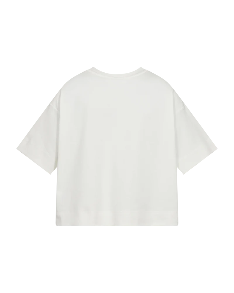 CMMUSE - T-SHIRT IN WHITE