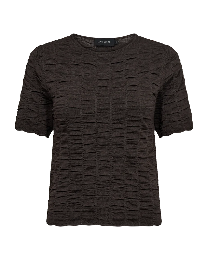 CMNATACHA - PULLOVER IN BROWN