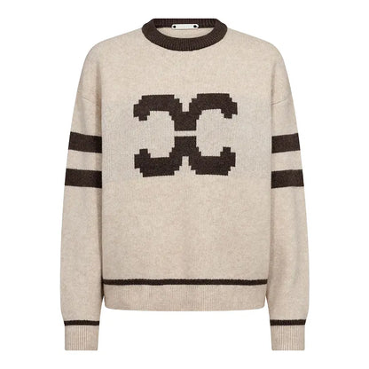 RowCC Coco Logo Knit - Creme