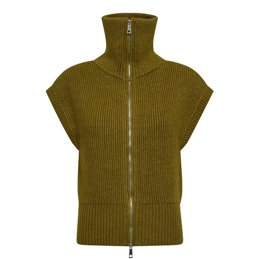 RowCC Zip Knit Vest