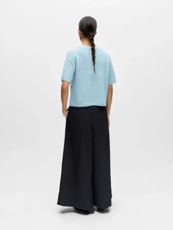 OBJSAGGIA RE SS V-NECK KNIT CARDIGAN DIV